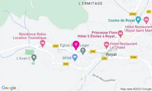 Localisation Crêperie Le Biniou
