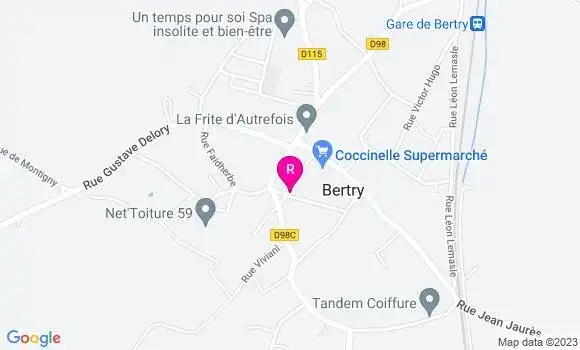 Localisation Restaurant  Café des Sports