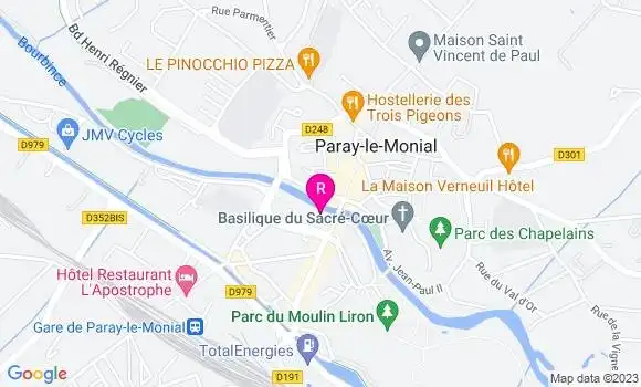 Localisation Restaurant  O Fil de l