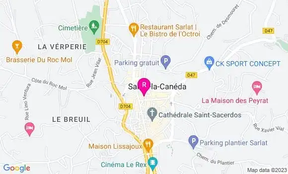 Localisation Restaurant  Le Plamon