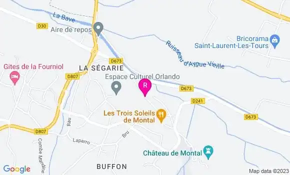 Localisation Restaurant  L