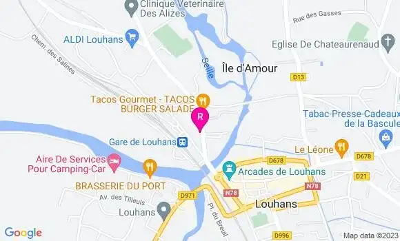 Localisation Restaurant  Le Ptiot Poulot