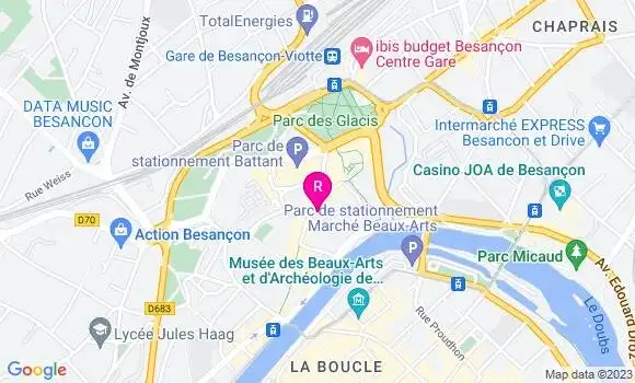 Localisation Restaurant  L