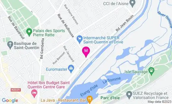 Localisation Restaurant Bar Le Bar des Ecluses