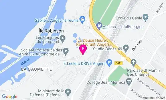 Localisation Restaurant  Le Petit Ranch