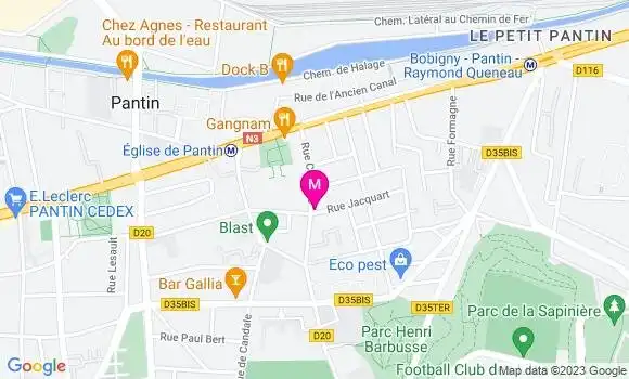 Localisation Restaurant  Le Courtois