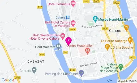 Localisation Restaurant  Au Fil des Douceurs