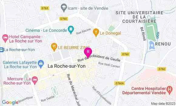 Localisation Crêperie Nostress Crêpes et Cie