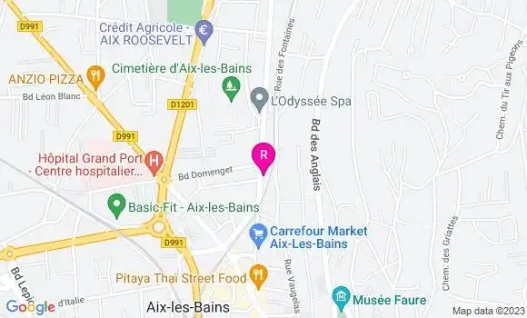 Localisation Restaurant  La Marmite