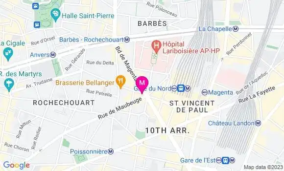 Localisation Restaurant  Le Cheval Noir