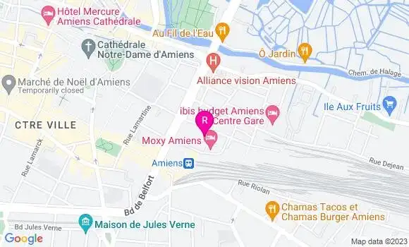 Localisation La Brasserie Jules