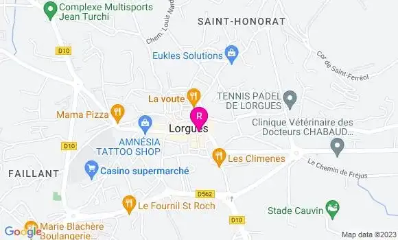Localisation Restaurant  Aux 2 Fontaines