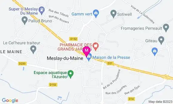 Localisation Restaurant  La Table de Celize