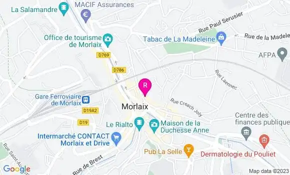 Localisation Restaurant  L