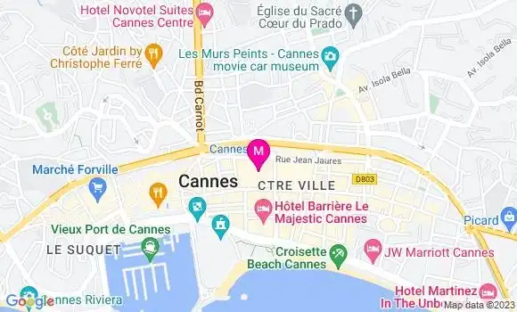 Localisation Brasserie Le Casanova