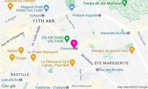 Localisation Restaurant  Duke