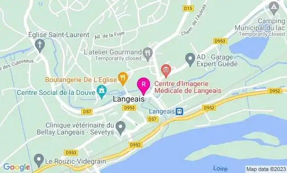 Localisation Brasserie Café du Château