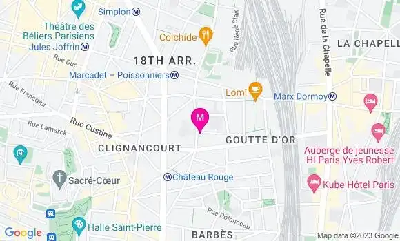 Localisation Restaurant  Tendonnerie