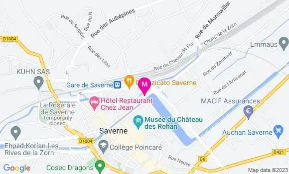Localisation Restaurant  Caveau de l