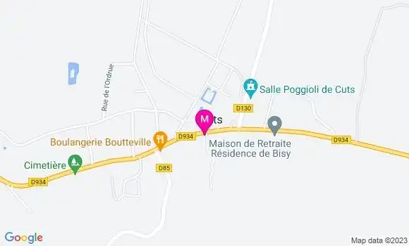 Localisation Restaurant Hôtel  Le Bois Doré
