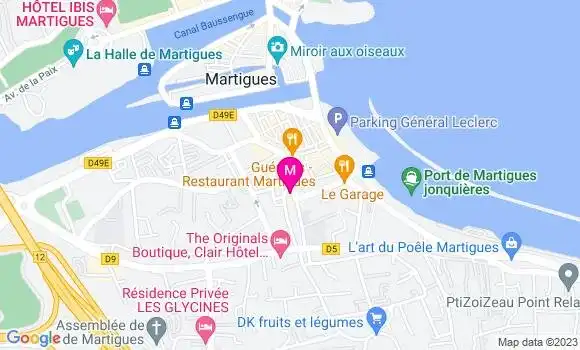 Localisation Restaurant  Bertrand Roy