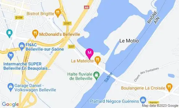 Localisation Restaurant  Aux Gourmands de Belleville
