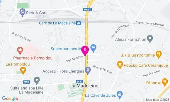 Localisation Café Le Come Back