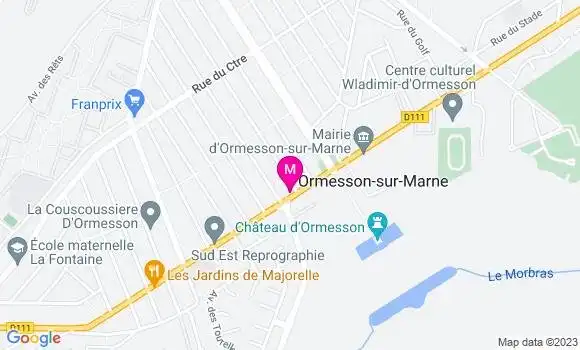 Localisation Restaurant  L