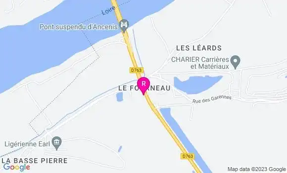 Localisation Restaurant  La Cascade