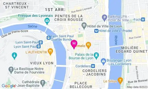 Localisation Restaurant  Le Petit Persan