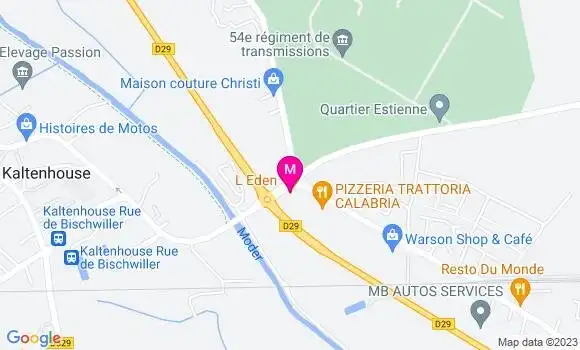 Localisation Restaurant Hôtel  L