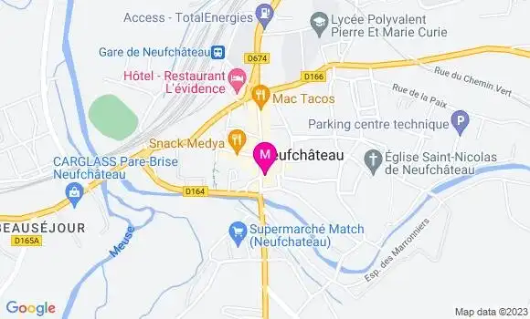 Localisation Restaurant  L