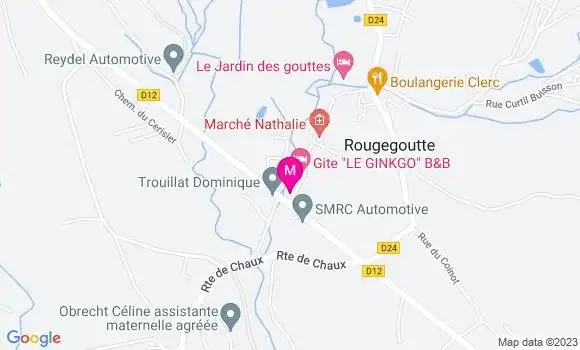 Localisation Restaurant  La Carpe d