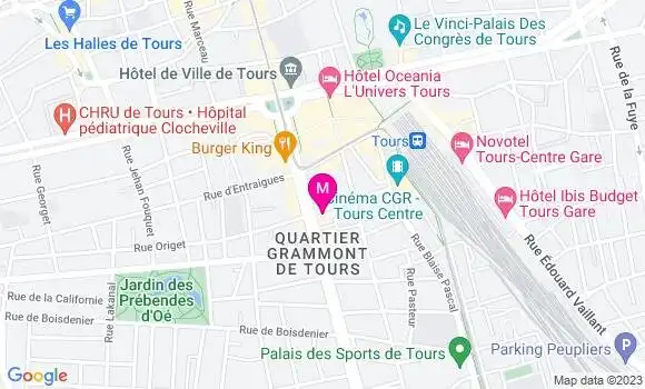 Localisation Restaurant  Le Twistin