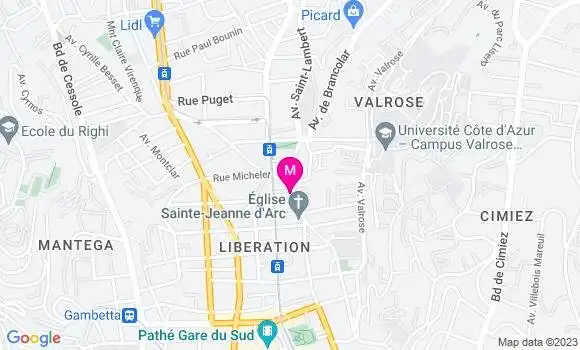 Localisation Restaurant  Lou Pantail