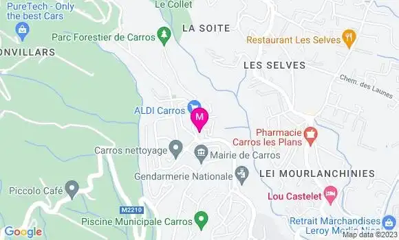 Localisation Restaurant  La Petite Fringale