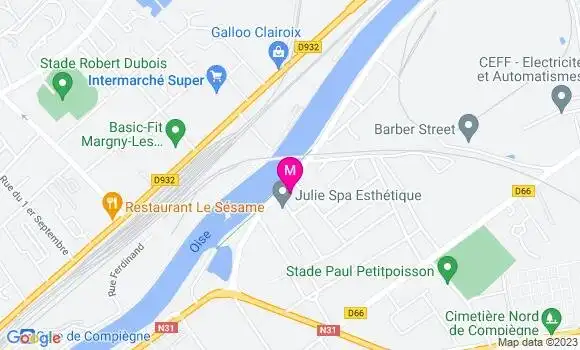 Localisation Restaurant  Le Saint Tropez