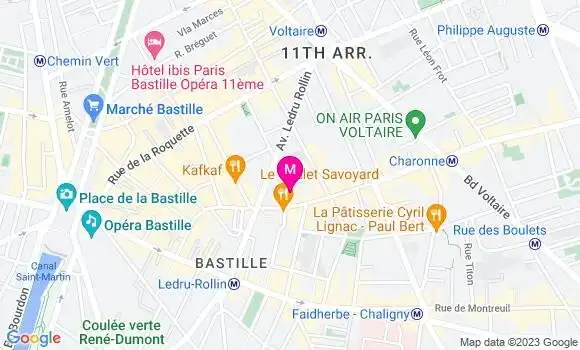 Localisation Restaurant  Le Dallery