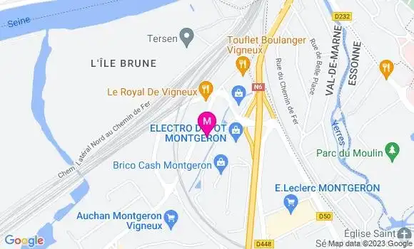 Localisation Restaurant  Le Rû d
