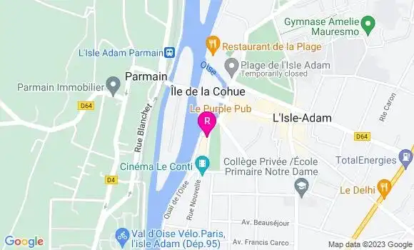 Localisation Restaurant  Au Parc Fleuri