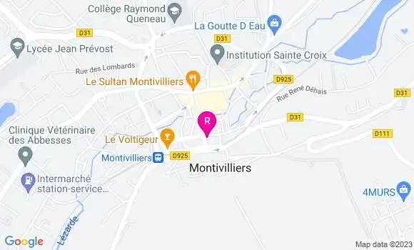 Localisation Restaurant Bar Le Fun
