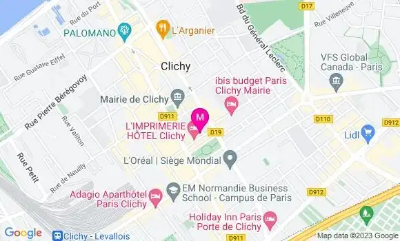Localisation Restaurant  Le Poète