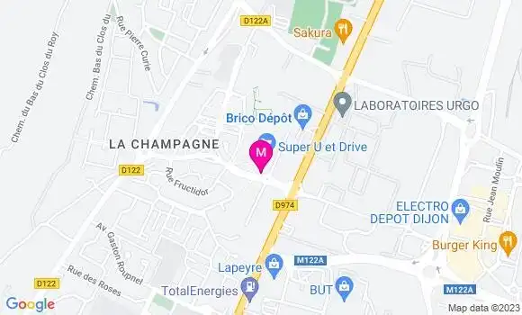 Localisation Restaurant  Le Clos du Roy