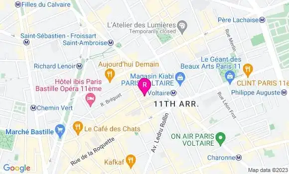 Localisation Restaurant Hôtel Hotel Cyrano