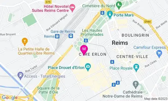 Localisation Restaurant  Le Grand Café