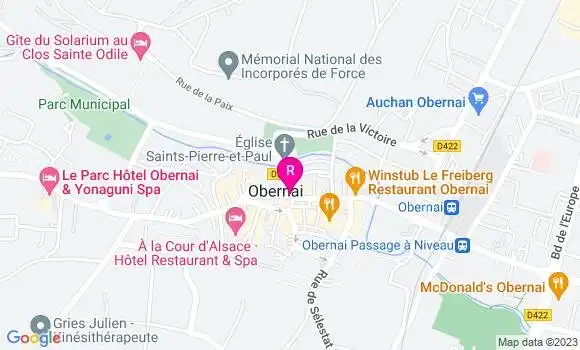 Localisation Restaurant  La Cloche