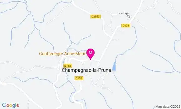 Localisation Restaurant  Gouttenègre Anne Marie