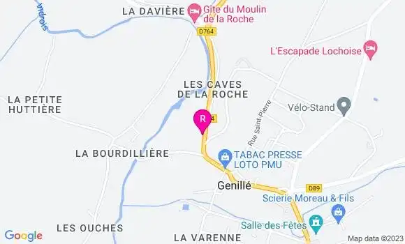 Localisation Restaurant  Le Clos de Jeanne
