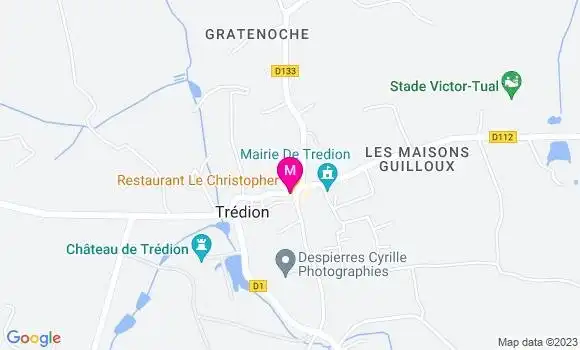 Localisation Restaurant  Le Christopher