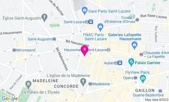Localisation Restaurant Thaï Desiam